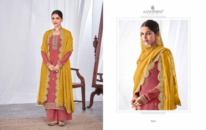 JASMIT Heavy Fancy Festive Wear Designer Georgette Salwar Suit Collection